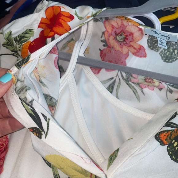 Rose Beverly Floral Print Maxi Dress - Multicolor - Picture 5 of 15